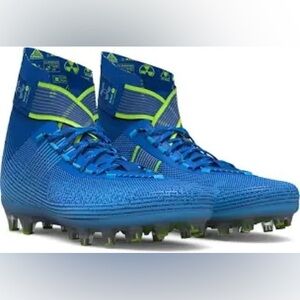 Under Armour men's highlight MC football‎ cleats blue size 11.5 athletic sports